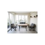 GÜL KONSEPT 2-1-1 MASALI (ORTA GRİ) METAL BAHÇE VE BALKON TAKIMLARI OTURMA GRUBU ÇAY SETİ