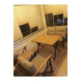 GÜL KONSEPT 2-1-1 MASALI(AÇIK GRİ) METAL BAHÇE VE BALKON TAKIMLARI OTURMA GRUBU ÇAY SETİ