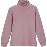 Gül Kurusu Basic Kız Çocuk Çıtçıtlı Tam Balıkçı Yaka Şardonlu Kışlık Uzun Kollu Tişört - 2 Yaş - Gülkurusu