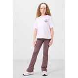 Gül Kurusu Esnek Standart Fit Basic Performans Ispanyol Paça Kız Çocuk Tayt - 75193 - 13 - 14 Yaş