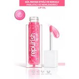 Gül Mayalı Dudak Bakım Yağı (Simli Lip Oil) - Gül Kokulu, Simli, Nemlendirici, Vitamin E, Koruyucu