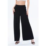 Gül Moda Kadın Yüksek Bel Büyük Beden Bol Paça Pantolon G078-1