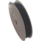 Gül Organze Kurdele Siyah 10MM