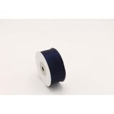 Gül Organze Kurdele Siyah 40mm