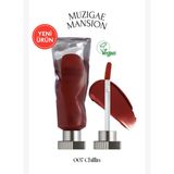 Gül Özlü, Kadife Bitiş Sunan, Nemlendirici ve Kalıcı Tint MUZIGAE MANSION Objet Liquid 007 Chillin