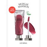 Gül Özlü, Kadife Bitiş Sunan, Nemlendirici ve Kalıcı Tint MUZIGAE MANSION Objet Liquid 027 Spinel