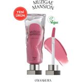Gül Özlü, Kadife Bitiş Sunan, Nemlendirici ve Kalıcı Tint MUZIGAE MANSION Objet Liquid 031 Sakura
