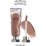 Gül Özlü, Kadife Bitiş Sunan, Nemlendirici ve Kalıcı Tint MUZIGAE MANSION Objet Liquid 033 Mocha