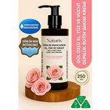 Gül Özlü Naturix El, Yüz ve Vücut Bakım Kremi 250 ml Yoğun Nemlendirme Ve Onarıcı Etki