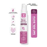 Gül Suyu Gözenek Sıkılaştırıcı Aydınlatıcı ve Arındırıcı Tonik %100 Doğal ve Saf 100 ml