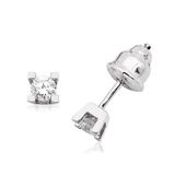 Gülaylar 10219-6076 0.29 Karat Pırlanta Tektaş Küpe