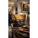Gülbeyaz Home Butik Özel Tasarım Etnik Desenli Kumaş Omuz ve Alışveriş Çantası - Şık ve Fonksiyonel Shopper Çanta