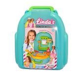 Gülce Design 03843 LİNDA NIN DOKTOR SET SIRT ÇANTASI -FEN Kız Erkek Çocuk Oyuncak Eğitici Oyuncaklar