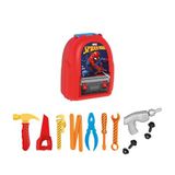 Gülce Design 03845 Spiderman Tamir Seti Sırt Çantası -Fentoys Kız Erkek Çocuk Oyuncak Eğitici Oyuncaklar