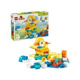 Gülce Design 10448 Lego Duplo 3'ü1 Arada Tekerlekli Hayvanlar 58 parça +2 yaş Kız Erkek Çocuk Oyuncak Eğitici Oyu