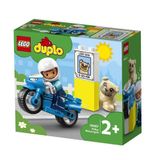 Gülce Design 10967 Lego Duplo - Polis Motosikleti, 5 parça +2 yaş Kız Erkek Çocuk Oyuncak Eğitici Oyuncaklar