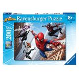 Gülce Design 126941 Spider-Man 200 parça XXL Ravensburger Puzzle Kız Erkek Çocuk Oyuncak Eğitici Oyuncaklar
