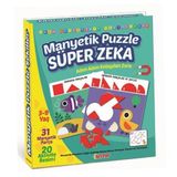 Gülce Design 1536 DıyToy Manyetik Puzzle - Super Zeka / 31 Parça Puzzle / 3-9 yaş Kız Erkek Çocuk Oyuncak Eğitici