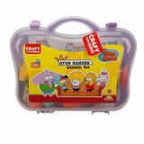 Gülce Design 2463 Crafy Kral Şakir Çantalı Oyun Hamuru Seti 200 g 20 Parça Kız Erkek Çocuk Oyuncak Eğitici Oyunca