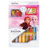 Gülce Design 2in1 Disney Frozen Kum Boyama Seti DS 34 Kız Erkek Çocuk Oyuncak Eğitici Oyuncaklar
