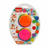Gülce Design 2'li Zıp Zıp Oyun Hamuru 40 gr Kız Erkek Çocuk Oyuncak Eğitici Oyuncaklar