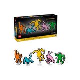 Gülce Design 31216 Lego icons - Keith Haring – Dans Eden Figürler 1773 parça +18 yaş Kız Erkek Çocuk Oyuncak Eğit