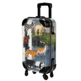 Gülce Design 5003 SUN-YFN-FİGÜR HAYVAN SET VALİZLİ 8PRÇ 2A 6D Kız Erkek Çocuk Oyuncak Eğitici Oyuncaklar