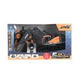 Gülce Design 5086 SUN-İş Makinesi Paletli Vinç 1:24 Buldozer Kız Erkek Çocuk Oyuncak Eğitici Oyuncaklar
