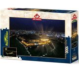 Gülce Design 5237 Anıtkabir 1000 Parça Neon - Art Puzzle Kız Erkek Çocuk Oyuncak Eğitici Oyuncaklar