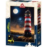 Gülce Design 5240 Yıldız Kapısı 1000 Parça Neon - Art Puzzle Kız Erkek Çocuk Oyuncak Eğitici Oyuncaklar
