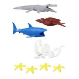 Gülce Design 720 Toy Play 6 Parça Deniz Canlıları Figür Seti 10-20cm - 1adet stokta olan gönderilir Kız Erkek Çoc