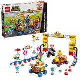 Gülce Design 72036 Lego Super Mario - Baby Peach ve Grand Prix Seti 823 parça +8 yaş Kız Erkek Çocuk Oyuncak Eğit