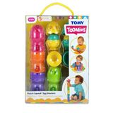 Gülce Design 73083 Tomy, Saklambaçlı Yumurta Kule Seti, 6-36 ay Kız Erkek Çocuk Oyuncak Eğitici Oyuncaklar