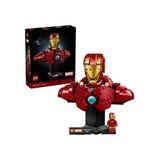 Gülce Design 76327 Lego Marvel Iron Man MK4 Büstü 436 parça +18 yaş Kız Erkek Çocuk Oyuncak Eğitici Oyuncaklar