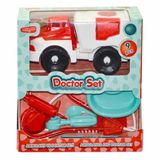 Gülce Design Ambulanslı Doktor Oyun Seti ML492 Kız Erkek Çocuk Oyuncak Eğitici Oyuncaklar