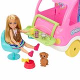 Gülce Design Barbie Chelsea'nin Yeni Karavanı HNH90 Kız Erkek Çocuk Oyuncak Eğitici Oyuncaklar