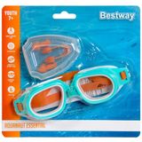 Gülce Design Bestway Hydro Swim Kulak ve Burun Tıkacı Yüzücü Gözlük Seti 26034 Kız Erkek Çocuk Oyuncak Eğitici Oy