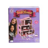Gülce Design CCY00696 MEMO AHŞAP BEBEK EVİ NO 2 Kız Erkek Çocuk Oyuncak Eğitici Oyuncaklar