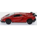 Gülce Design Çek Bırak Kırmızı Metal Spor Araba Sl6607B Kız Erkek Çocuk Oyuncak Eğitici Oyuncaklar