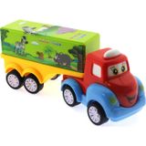 Gülce Design Çek Bırak Mini Sevimli Yeşil Tır Kız Erkek Çocuk Oyuncak Eğitici Oyuncaklar