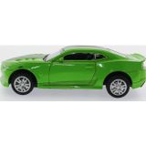 Gülce Design Çek Bırak Yeşil Metal Spor Araba K138A Kız Erkek Çocuk Oyuncak Eğitici Oyuncaklar