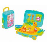 Gülce Design Dede Barbie Doktor Seti Bavulum Kız Erkek Çocuk Oyuncak Eğitici Oyuncaklar
