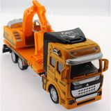 Gülce Design Die Cast Çek Bırak Sarı Kepçe Kız Erkek Çocuk Oyuncak Eğitici Oyuncaklar