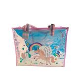 Gülce Design Dream Vest Şeffaf Hologram Unicorn Büyük Omuz Çantası Kız Erkek Çocuk Oyuncak Eğitici Oyuncaklar