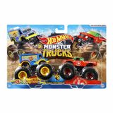 Gülce Design FYJ64 Hot Wheels Monster Trucks Güçlü İkili 1:64 Arabalar Kız Erkek Çocuk Oyuncak Eğitici Oyuncaklar