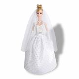 Gülce Design GELİNLİKLİ BEBEK ALİSHA 29CM Kız Erkek Çocuk Oyuncak Eğitici Oyuncaklar