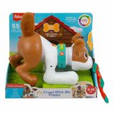 Gülce Design HHH13 Fisher Price, Emeklemeyi ve Saymayı Öğreten Köpekçik Kız Erkek Çocuk Oyuncak Eğitici Oyuncakla