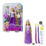 Gülce Design HLW18 Disney Prenses Renk Değiştiren Sihirli Saçlı Rapunzel Kız Erkek Çocuk Oyuncak Eğitici Oyuncakl
