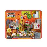 Gülce Design HPD63 Matchbox Aksiyon Sürücüleri Muhteşem İnşaat Alanı Oyun Seti Kız Erkek Çocuk Oyuncak Eğitici Oy