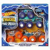 Gülce Design HYJ29 Hot Wheels Monster Trucks Power Smashers Çoklu Paket Kız Erkek Çocuk Oyuncak Eğitici Oyuncakla